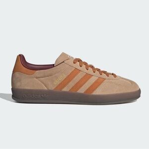 NWT Adidas Gazelle Warm Sandstone / Craft Ochre / Shadow Red